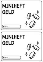 Vorschau - Arbeitsblätter - Miniheft Geld/Euro - (Mathe Klasse 2-3) - Seite 1