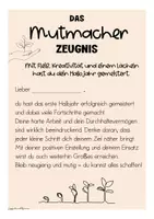 Vorschau - Lehrpläne/Lehrermaterial - Zeugnisvorlage | Mutmacher Zeugnis | wahre Zeugnis | Schuljahresende - Seite 2