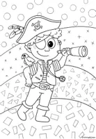 Vorschau - Stationenlernen - Fasching | Karneval | Ausmalbilder - Seite 2