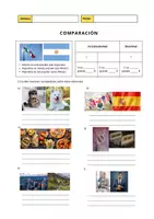 Vorschau - Arbeitsblätter - Comparativo Arbeitsblatt - Deckblatt