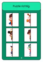 Vorschau - Fördermaterial/Inklusion - Klettmappen Fasching für unterschiedliche Niveaus - Deckblatt