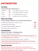 Vorschau - Arbeitsblätter - Wüstenfuchs: Leseverständnis und Kreuzworträtsel mit Lösungen - Seite 3