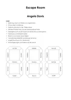 Vorschau - Arbeitsblätter - Escape Room "Angela Davis" - Deckblatt