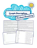 Vorschau - Arbeitsblätter - Partner Reading - Graph Description - Deckblatt