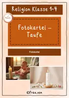 Vorschau - Bildkarten - Fotokartei Taufe - Taufsymbole - Deckblatt