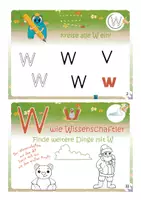 Vorschau - Unterrichtsreihen - Buchstabenheft W - spielerisch den Buchstaben W entdecken - Seite 3