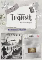 Vorschau - Unterrichtsreihen - Am Beispiel von Transit: Heimatlosigkeit und Migration (11./12./13. Klasse, Oberstufe, Deutsch) - Deckblatt