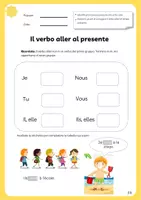 anteprima - Esercizi - Francese il verbo aller al presente - le verbe aller - Pagina di copertina