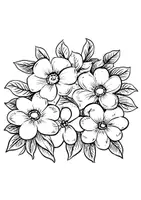 Vorschau - Arbeitsblätter - Blumen Ausmalbilder Fensterbilder Blumenstrauss Mandala Bilder ausmalen - Seite 2