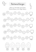 Vorschau - Arbeitsblätter - Lerntheke Mathe: Frühling / Ostern (2. Klasse) - Seite 3