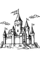 Vorschau - Arbeitsblätter - Mittelalter Stadt - Seite 2