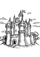 Vorschau - Arbeitsblätter - Mittelalter Stadt - Seite 3