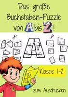 Vorschau - Arbeitsblätter - Das große Buchstaben-Puzzle von A bis Z! - Deckblatt