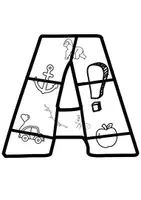 Vorschau - Arbeitsblätter - Das große Buchstaben-Puzzle von A bis Z! - Seite 1