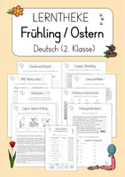 Vorschau - Arbeitsblätter - Lerntheke Frühling / Ostern für Deutsch & Mathe (2. Klasse) - Seite 1