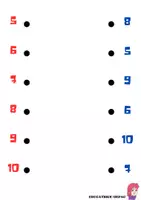 anteprima - Esercizi - Schede di matematica: conteggio, inserisci il numero giusto (+schede semplificate) - Pagina 2