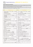 Vorschau - Arbeitsblätter - Tandembögen: Wörter mit K/CK, Z/TZ und EU/ÄU, E/Ä - Seite 2