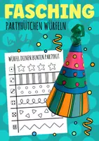 Vorschau - Spiele - Würfeln & Malen Pop Art Partyhütchen - Fasching & Karneval - Deckblatt