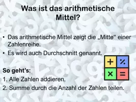 Vorschau - Stundenentwürfe - Arithmetisches Mittel, Durchschnitt, Mittelwert: Einführung, Wiederholung, Kopfrechnen und Aufgaben - Seite 3