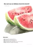Vorschau - Arbeitsblätter - Wie malt man ein Stillleben Schritt für Schritt? - Seite 3