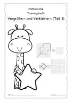 Vorschau - Unterrichtsreihen - Materialpaket: Vergrößern und Verkleinern Teil 1-3 (Maßstab, Figuren verdoppeln und halbieren) - Seite 2