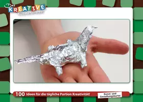 Vorschau - Stundenentwürfe - Glitzernde Objekte aus Alufolie - Unterrichtsidee - Deckblatt