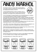 Vorschau - Arbeitsblätter - Pop Art Partyhütchen nach Andy Warhol - Kunstprojekt für Fasching & Karneval - Seite 3