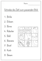 Vorschau - Arbeitsblätter - Buchstabe/Laut - B/b (1.Klasse) - Seite 3