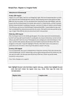 Vorschau - Arbeitsblätter - Simple Past_Irregular Forms_Worksheet - Deckblatt