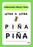 Vista previa - Refuerzo / NEE / Materiales de apoyo - Habilidades prelectoras - Portada