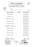 Vorschau - Arbeitsblätter - Materialpaket: Lerntheken für Deutsch & Mathe (2. Klasse) - Seite 2