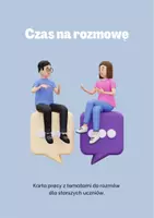 zapowiedź - Czas na rozmowę – Karty pracy z tematami do rozmów TUS - obwoluta