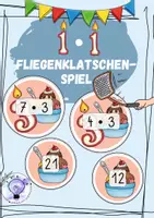 Vorschau - Spiele - Einmaleins Tafelmaterial Fliegenklatschenspiel 3er Reihe - Deckblatt