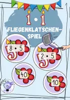Vorschau - Spiele - Einmaleins Tafelmaterial Fliegenklatschenspiel 5er Reihe - Deckblatt