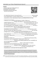 Vorschau - Arbeitsblätter - Arbeitsblätter zum Thema "Niederländische Sprache" + Lösung & MP3 + Mindmap - Deckblatt