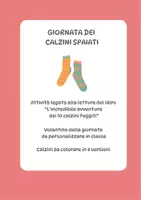 anteprima - Altro tipo di materiale - GIORNATA DEI CALZINI SPAIATI - Pagina di copertina