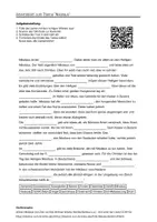 Vorschau - Arbeitsblätter - Arbeitsblätter zum Thema "Nikolaus" + Lösung & Fragen & MP3 + Mindmap + Infografik - Deckblatt