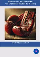 Vorschau - Klassenarbeiten - Klassenarbeit "Das Herz eines Boxers" (4. Szene) - Deckblatt