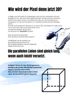 Vorschau - Arbeitsblätter - Perspektive in Videospielen: Parallelperspektive (2.1) - Seite 1
