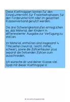 Vorschau - Stationenlernen - Klettmappe Zahlenhäuser 5 - 7 - Seite 1