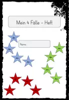Vorschau - Arbeitsblätter - Vier Fälle Heft – Einzahl trainieren Deutsch - Seite 1