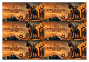 Vorschau - Spiele - Griechische Sagen - Das trojanische Pferd - Lesekette - Seite 3