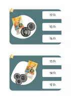Vorschau - Stationenlernen - Klammerkarten Geld zählen 20er-Raum - Seite 1