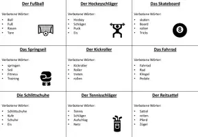 Vorschau - Spiele - "Sag es nicht-Spiel" Gegenstandsbeschreibung "Sport" - Seite 2