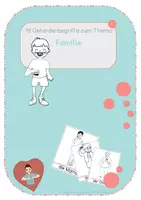 Vorschau - Fördermaterial/Inklusion - Familie - Begriffe in der Gebärdensprache - Seite 1