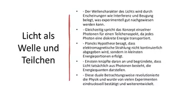 Vorschau - Präsentationen/Tafelbilder - Quantisierte Energie und Photoeffekt - Präsentation - Seite 2