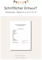 Vorschau - Stundenentwürfe - Schriftlicher Unterrichtsentwurf Religion - Nächstenliebe & Bibelbrunch zu Lk 10, 25-37 - Deckblatt