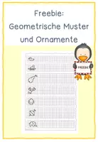 Vorschau - Arbeitsblätter - Freebie: Geometrische Ornamente, Muster und Verzierungen - Seite 1
