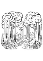 Vorschau - Arbeitsblätter - Wald Tiere im Wald Ausmalbilder Fensterbilder Mandala Bilder ausmalen - Seite 3