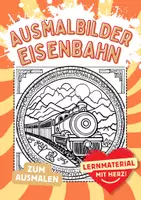 Vorschau - Arbeitsblätter - Ausmalbilder Eisenbahn - Seite 1